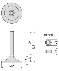 説明：エコノミータイプアジャスター