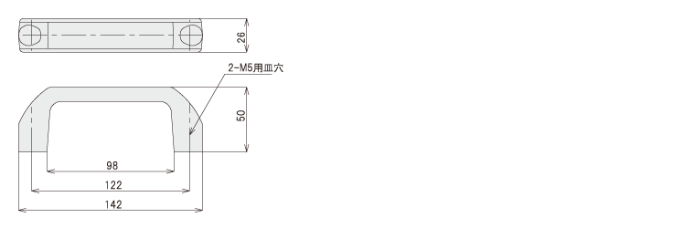 説明：ポリアミドハンドル